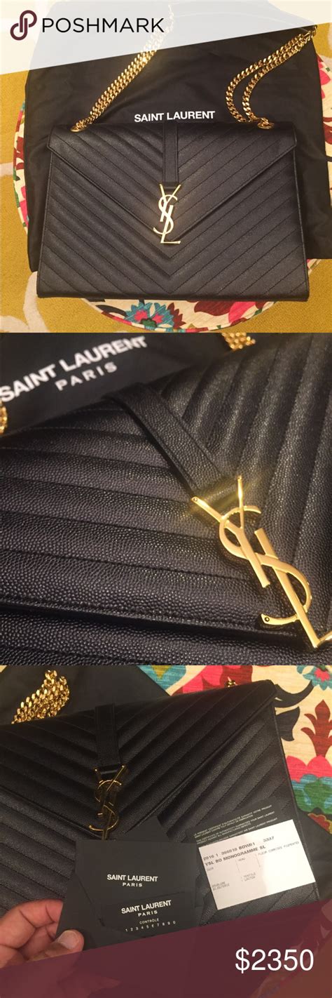 ysl large monogram matelasse leather gold vs silver|best ysl bags.